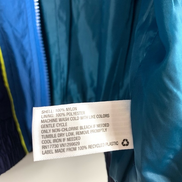 NWT Wild Fable Colorblock Windbreaker - Picture 3 of 5